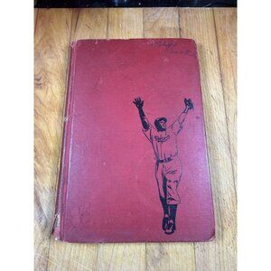 Jackie Robinson Biography Hardcover Book 1948 Greenberg Publisher Rare Edition